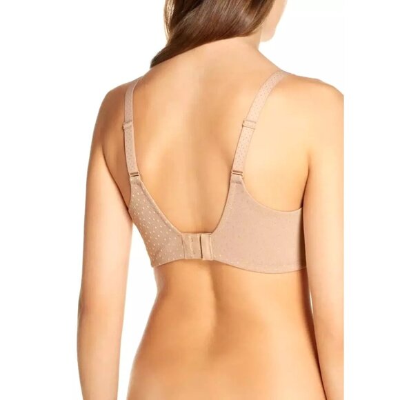 🆕WACOAL Back Appeal Underwire T-Shirt Bra 40DD Praline Brown #853303 - Picture 3 of 8